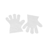 Clean Ones Disposable Food-Safe Poly Gloves, One Size, 2000 Count