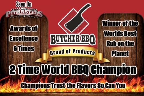 Butcher BBQ | BBQ Mud | World Championship Winning Formula | Steak Marinade | Sweet and Savory Brisket Marinade | Use as Barbeque Meat Mop | MSG