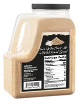 Spicy World Granulated Garlic 6 LB Jar - Gluten Free, Coarse Ground Dehydrated Garlic, Non-GMO, Bold Flavor for Cooking, Seasoning & Spice Blends