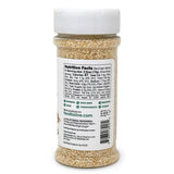 Food to Live Organic Hulled Sesame Seeds, 0.25 Lbs - Raw in Resealable Jar, Perfect for Cooking, Baking, Smoothies and Salads, Non-GMO, Vegan, Kosher
