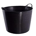 Tubtrugs SP42GBK Flexible Black Gorilla Large 38 Liter/10 Gallon Capacity