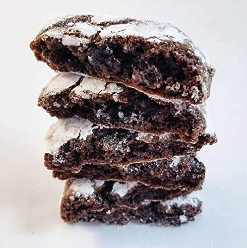 Gwenie's Pastries, Crinkles Cookies, Chocolate, One Pack, 3 Pieces per Pack