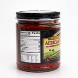 African Bird's Eye Pepper Mash by Magic Plant - 9 Oz Jar, Piri Piri Birdseye Fermented Chili Sauce - 50K - 175K SHU Bright Fiery | Authentic African