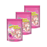 Ricky Joy® Mellow Cone Jelly Filled Marshmallow Cones, 3.53 oz Bag (Strawberry) (Pack of 3)