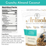 Crunchy Almond Coconut Granola - 9oz, Grain & Gluten Free, Keto, 5g of Protein and 9 g of Fiber, Zero Sugar Added, zero oats, made with lupini beans