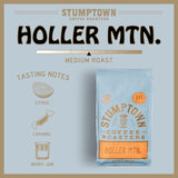 Stumptown Coffee Roasters, Medium Roast Organic Whole Bean Coffee, 100% Arabica Coffee - Holler Mountain 18 Ounce Bag with Flavor Notes of Citrus
