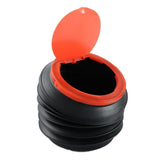 Collapsible Bucket with Lid for Car, Plastic Bucket for Sand or Beach, Portable Water Bucket for Cleaning, Fishing Water Pail