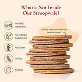 Gluten Free Certified Organic Stroopwafels by Swoffle - Caramel Filled | (12) 1.16oz Wafers | non-GMO, Wheat Free, Kosher, Soy Free, No Dairy, and Nut