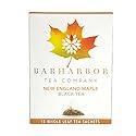 New England Maple Black Tea, Organic, 15 Count, All Natural Caffiene, Box of 15 Sachets