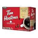 Tim Hortons Original Blend, Medium Roast Coffee, Single-Serve K-Cup Pods Compatible with Keurig Brewers, 24 Count(Pack of 1)(Packaging may vary)