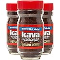 Kava Coffee Low Acid Neutralized Instant Coffee, 4 Ounce (Pack of 3)