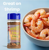 New Harbor Seasoning - Lemon Garlic | All Natural | High Quality Seasoning | Perfect for Grilled Fish, Shrimp & Wings | Made in America |