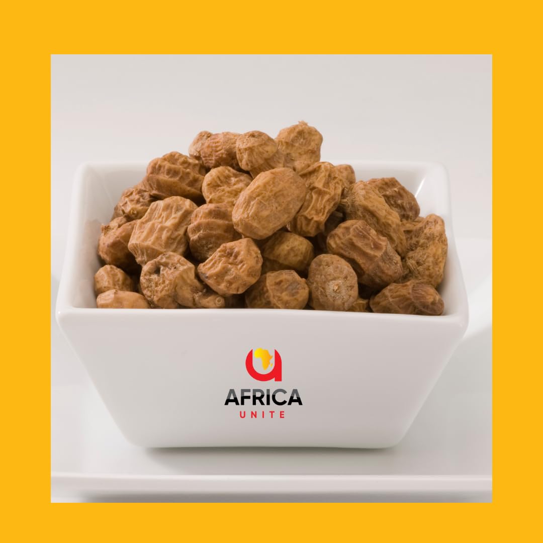Whole Tiger Nuts (Chufa), Raw Dried Tigernuts for Snacking, Soaking & Cooking, Naturally Sweet, Unsweetened Culinary Ingredient, Product of Ghana, 8