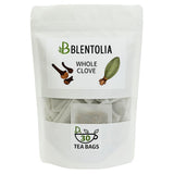 Blentolia Whole Clove - 30 Herbal Tea Bags - Warming & Aromatic Spice Tea - 100% Natural - Caffeine-Free - Immune & Digestive Support - Herbal Clove