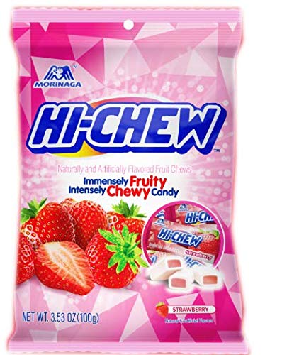 Hi Chew 6 Different Flavors Variety Pack (Superfruit Mix (New Flavor), Tropical Mix, Sweet and Sour, Strawberry, Original Mix, and Fizzies) (Pack