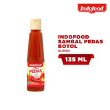 Indofood Sambal Pedas - Hot Sauce, 140 ml (1 bottle)