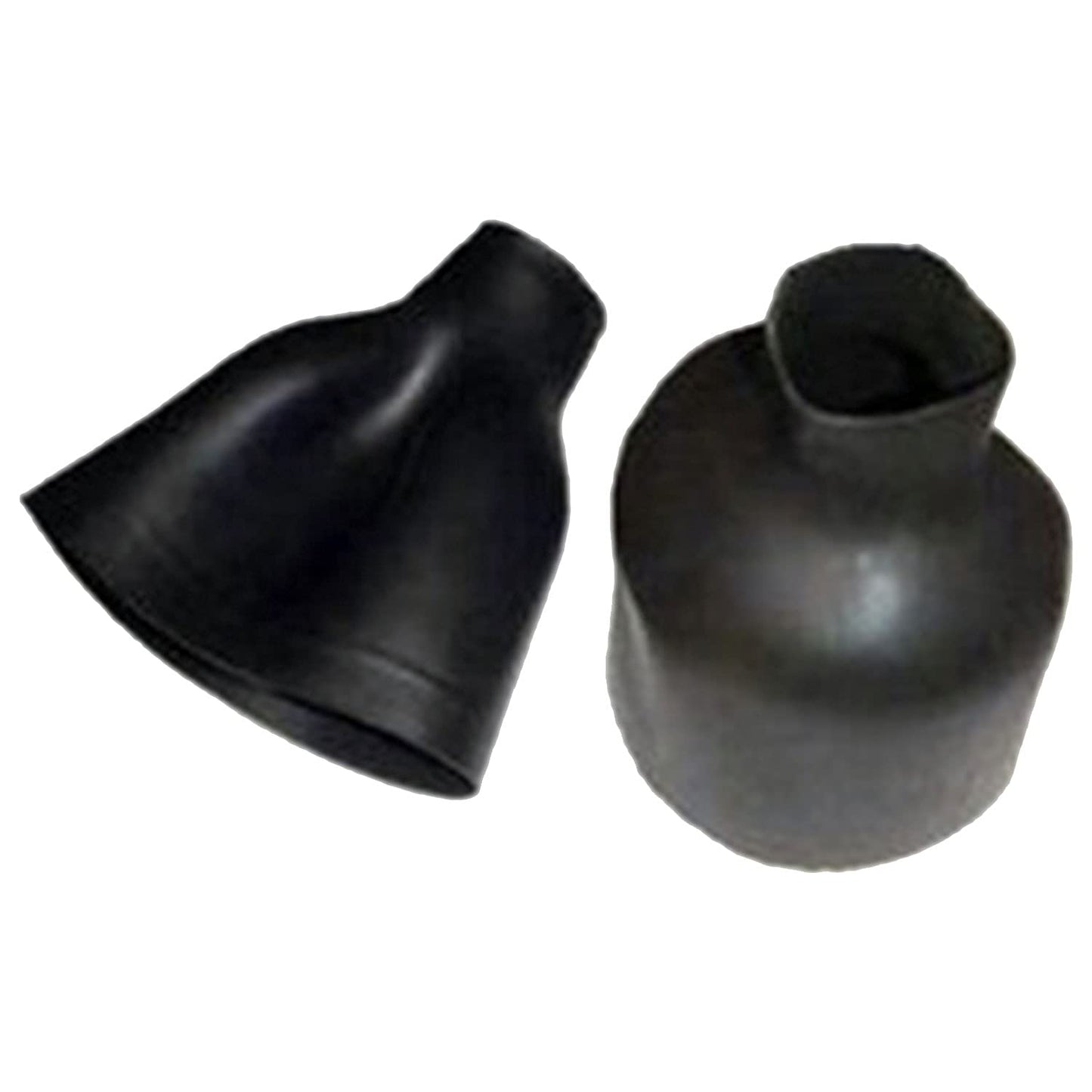 Bare Latex Wristseal - Long Bottleneck Pair, Color: Black, Size: M (088941BLK-20M)