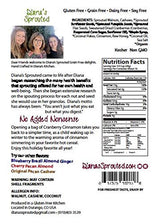 2-Pack! Sprouted Cranberry Cinnamon Walnut! Nut and Seed Super Food! High Protien, Low Carbs Low Sugars, No Grains, No Gluten