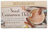 Bigelow Sweet Cinnamon Dolce Black Tea (Caffeinated), 18 count
