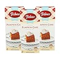 Fisher Harvest Pumpkin Cake Mix, 16.5 OZ (Pack of 3)