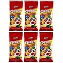 Charles Bite Size Chocolate Candy - 50g Product of Jamaica (Charles Cheers 50g Candy Coated Chocolate in Center) 6 Pack