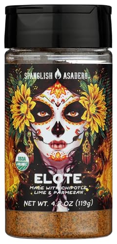 Spanglish Organic Elote Seasoning, 4.9 OZ