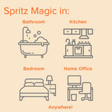 Citrus Magic Odor Eliminator Air Freshener Spray for Home, Orange Blast, 3-Ounce, Pack of 3