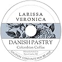 Danish Pastry Colombian Coffee (Single Serve K-Cup Pods) (Gourmet, Naturally Flavored, Whole Coffee Beans) (12 pods, ZIN: 572507)