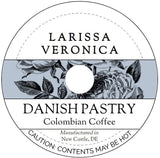 Danish Pastry Colombian Coffee (Single Serve K-Cup Pods) (Gourmet, Naturally Flavored, Whole Coffee Beans) (12 pods, ZIN: 572507)