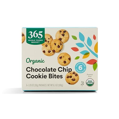 365 by Whole Foods Market, Organic Chocolate Chip Cookie Bites, 6.3 Ounce