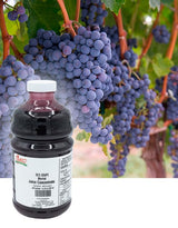 Nature Blessed 100% Pure Merlot Red Grape Fruit Juice Concentrate - 2 Quarts (2/32 fl oz bottles), Perfect for Home Vintners, Brewers, Hard Cider