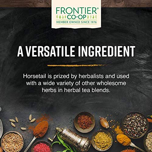 Frontier Co-op Horsetail Herb, 1lb Bulk Bag, Cut and Sifted | Premium Dried Grass | for Horsetail Tea and Herbal Use, Natural and Kosher