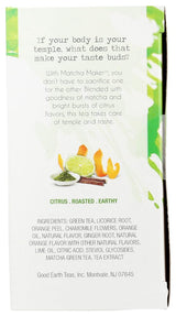 Good Earth Sweet & Spicy Matcha Flavored Green Tea 18 Tea Bags 1.37 Oz (Pack of 1)