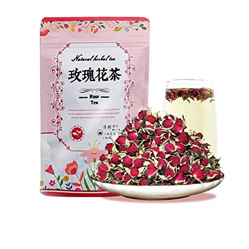 Dian Mai Rose tea Rose Bud Herbal Tea - Rich in antioxidants, Beautiful and Aromatic - Loose Leaf 100g/bag ?? ???? ????????????????? 100?
