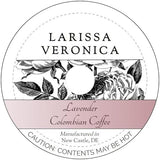 Lavender Colombian Coffee (Single Serve K-Cup Pods) (Gourmet, Naturally Flavored, Whole Coffee Beans) (12 pods, ZIN: 573291)