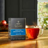 Taylors of Harrogate Black Tea Variety Pack, Individually Wrapped Bags, English Breakfast, Scottish Breakfast, Earl Grey 20 Count (Pack of 3)