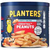 PLANTERS Lightly Salted Peanuts 12 oz Jars (Pack of 1)