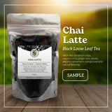 Nelson's Tea Chai Latte - Full-Bodied Black Tea All-Natural Flavoring - with Spicy Chai blend with Cinnamon Chips, Peppercorns, Ginger Root, Cloves