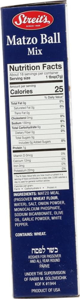 Streit's Matzo Ball Mix, 4.5-Ounce Units (Pack of 12)