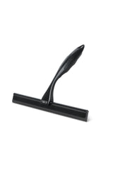 YUNIKO Shower Squeegee - Black Stainless Steel Shower squeegee with Silicone Blade for Shower Doors, Windows, Mirrors, Tiles & Car Windows - Includes
