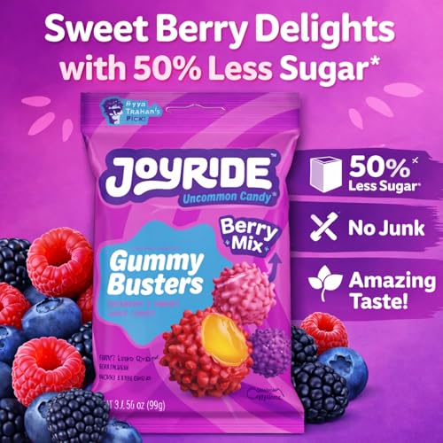 Joyride, Gummies Crunchy Gummy Busters, 3.5 Ounce