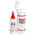 RailFX RFX-E-Z Clean/R Stainless Steel Cleaner and Protectant, 8 oz. Spray-on Rust and Stain Remover and a 4 oz Bottle of protectant, Dissolves Minor