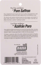 Badia Spanish Saffron, 0.0141-Ounce Blister Pack (Pack of 25)