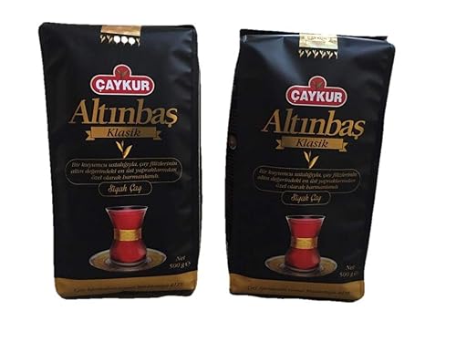 Turkish Tea Caykur Tea Loose Leaf Altinbas Classic Black Tea 17.5 OZ - 2 pack - SET OF 3