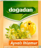 Dogadan Ayval? Ihlamur (Quince-Linden Herbal Tea) 20 Tea Bags, Pack of 3