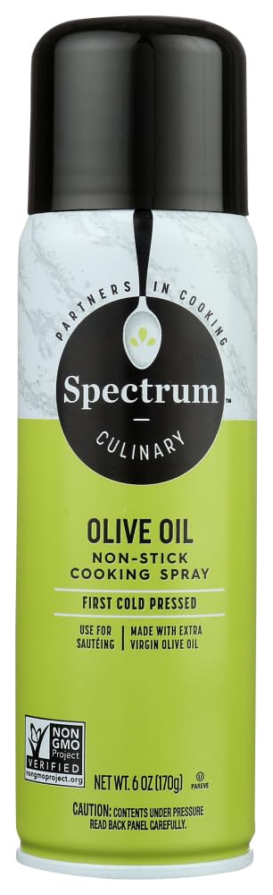 Spectrum Extra Virgin Olive Oil Spray, 6-ounces (Pack of3)