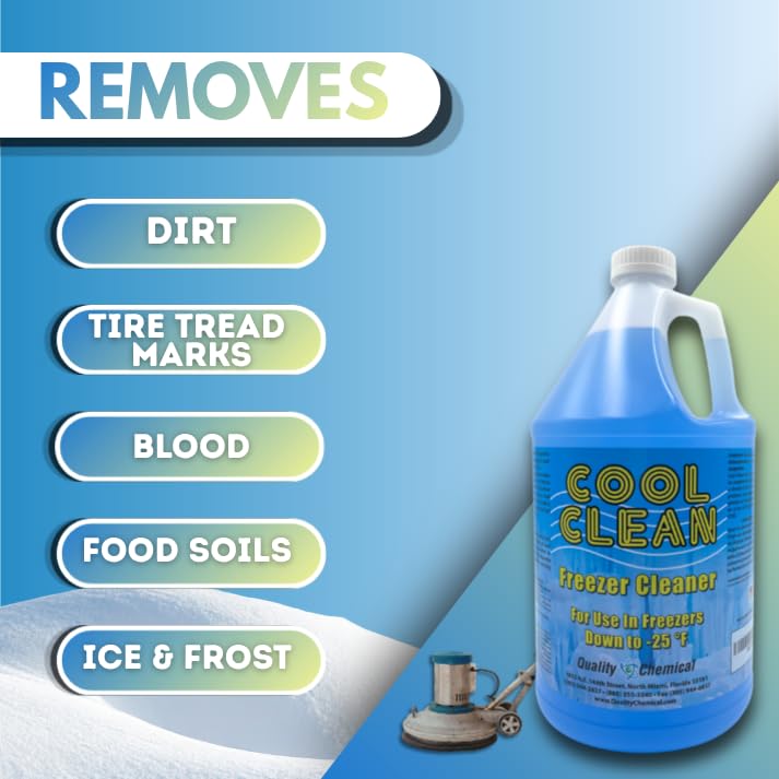 Quality Chemical Cool Clean Heavy-Duty Freezer Cleaner-1 gallon (128 oz.)