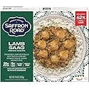 Saffron Road Frozen Lamb Saag - High Protein, Seed Oil Free, Made with Grass Fed Lamb, No Artificial Ingredients, Gluten-Free - 10 Ounce