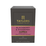 Taylors of Harrogate Blackberry & Raspberry, Herbal Tea, Individually Wrapped Bags, 20 Count (Pack of 1), Sweet, Tart & Tangy, Caffeine-Free, Enjoy