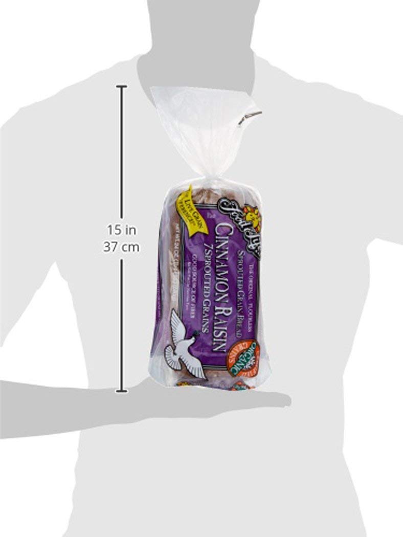 Food for Life Organic Cinnamon Raisin Sprouted Wheat Bread, 24 OZ